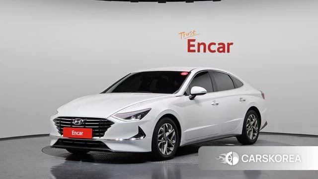 Hyundai Sonata (DN8) 2020 Белый из Кореи