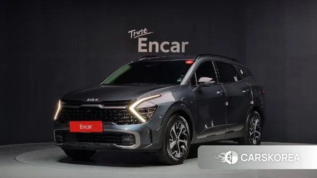 Kia Sportage 5th Generation Hybrid 2022 Серый из Кореи