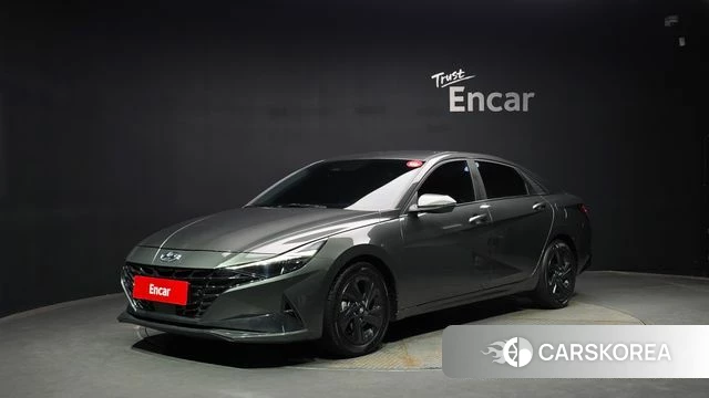 Hyundai Avante Hybrid (CN7) 2022 Серый из Кореи