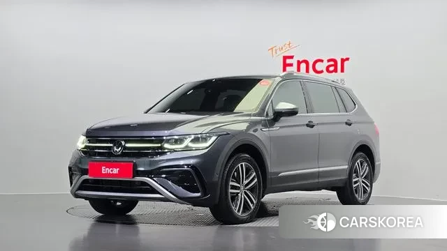 Volkswagen Tiguan Allspace 2023 Серый из Кореи