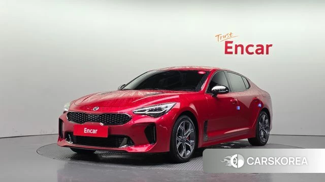 Kia Stinger 2018 Красный из Кореи