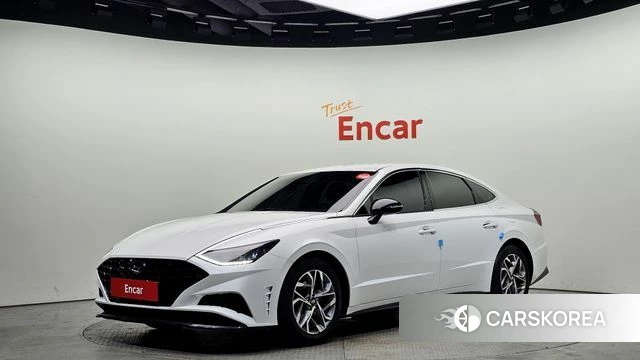 Hyundai Sonata (DN8) 2022 Белый из Кореи