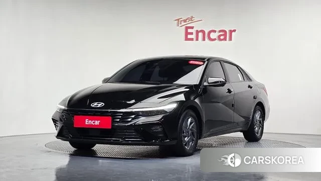 Hyundai The New Avante Hybrid (CN7) 2025 Черный из Кореи