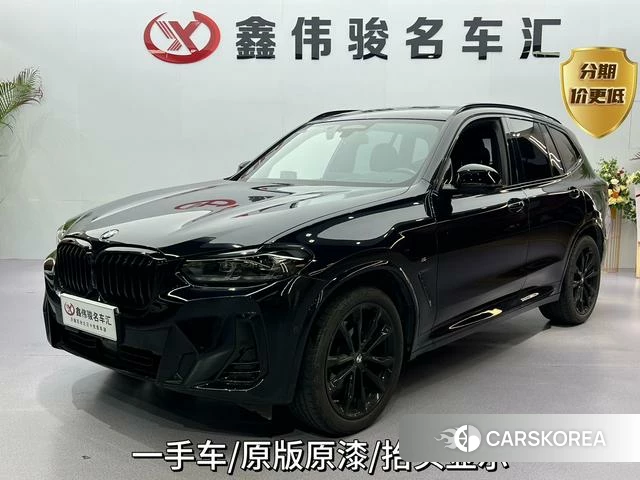 BMW X3 2023 Черный из Китая