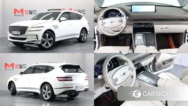 Genesis GV80 2021 Белый из Кореи