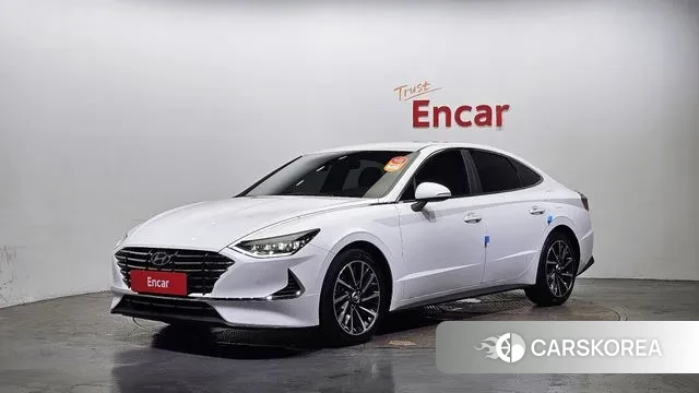 Hyundai Sonata (DN8) 2022 Белый из Кореи