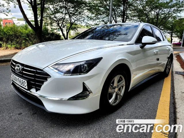 Hyundai Sonata (DN8) 2019 Белый из Кореи