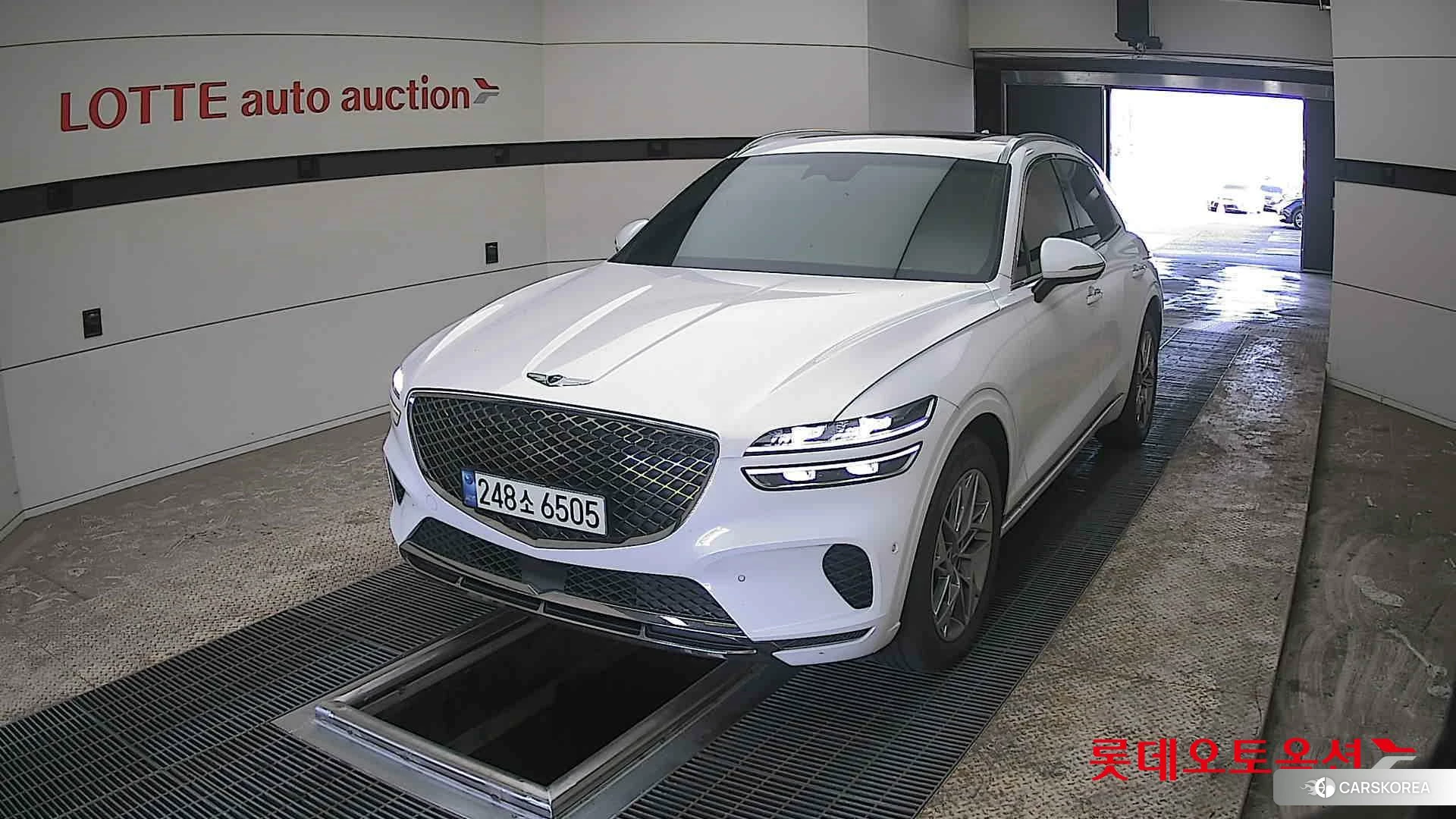 Hyundai GV70 2021 Белый из Кореи