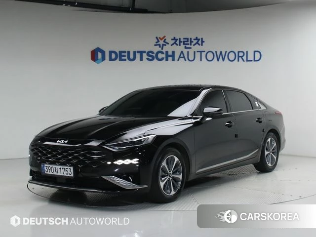 Kia K8 Hybrid 2022 Черный из Кореи
