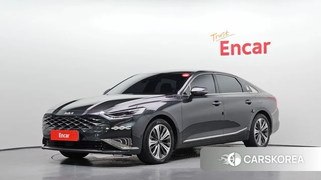 Kia K8 Hybrid 2021 Серый из Кореи