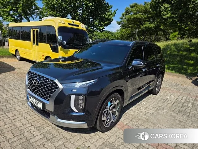 Hyundai Palisade 2021 Синий из Кореи