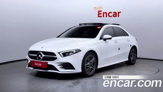 Mercedes-Benz A-Class W177 2022 Белый из Кореи
