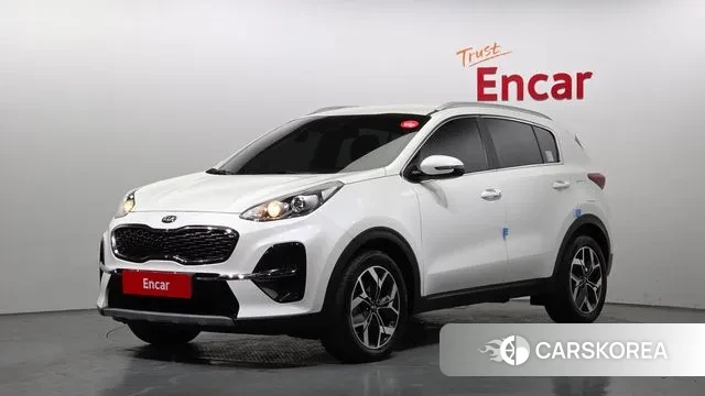 Kia Sportage The Bold 2021 Белый из Кореи