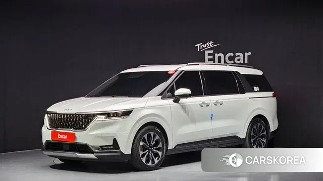Kia Carnival 4th generation 2021 Белый из Кореи