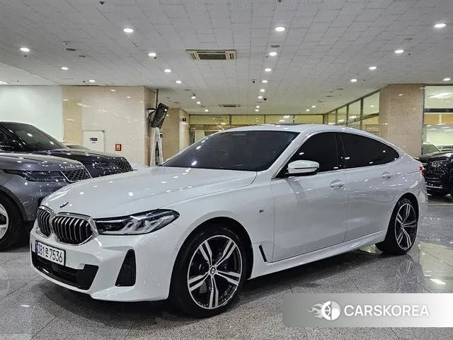 BMW 6 Series GT (G32) 2023 Белый из Кореи