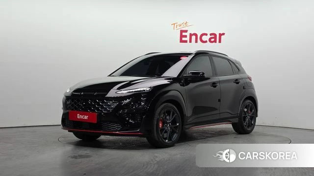 Hyundai The New Kona 2022 Черный из Кореи