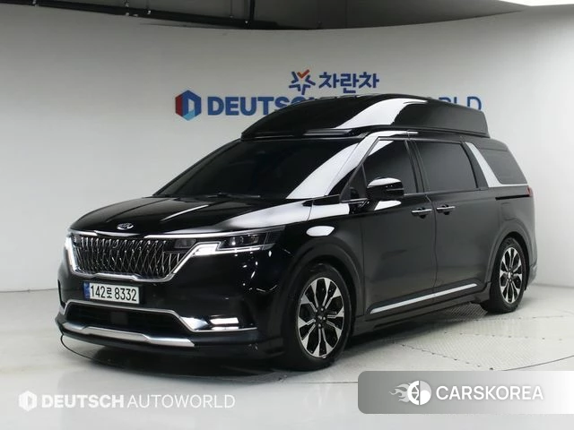 Kia Carnival 4th generation 2021 Черный из Кореи