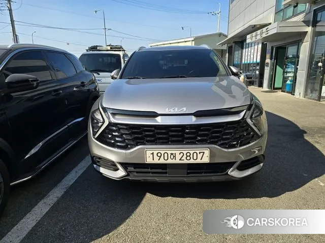 Kia Sportage 5th Generation 2021 Серебристо-серый из Кореи