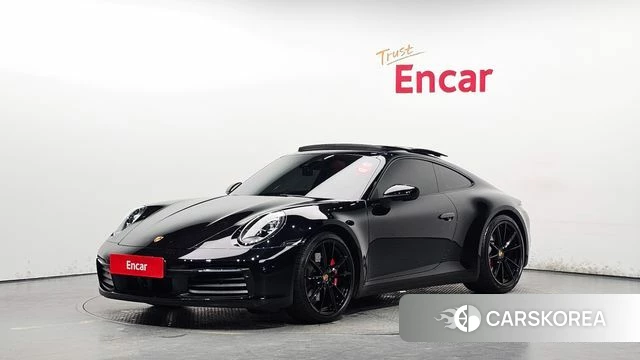 Porsche 911(992) 2022 Черный из Кореи