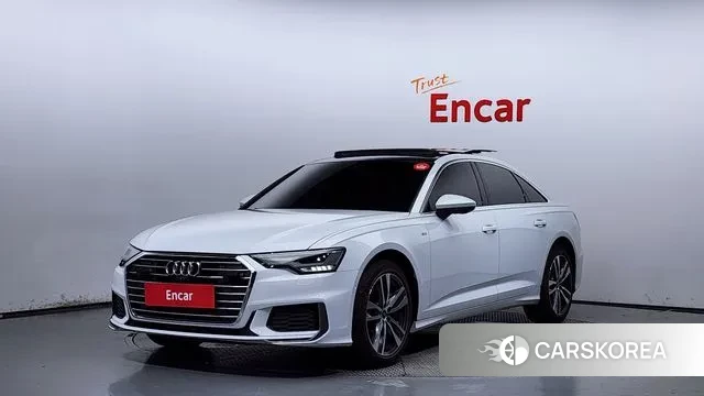 Audi A6 (C8) 2022 Белый из Кореи