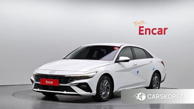 Hyundai The New Avante (CN7) 2024 Белый из Кореи