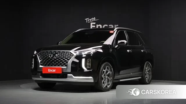 Hyundai Palisade 2021 Черный из Кореи