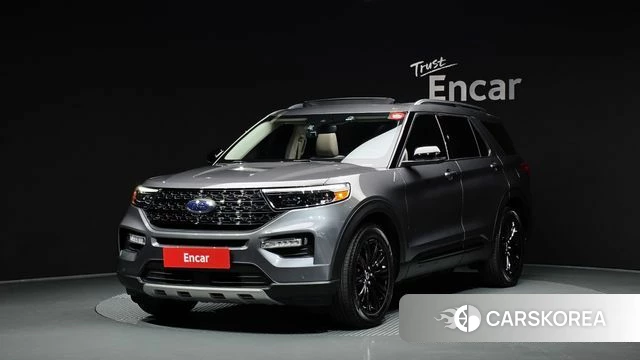 Ford Explorer 6th Generation 2021 Серый из Кореи