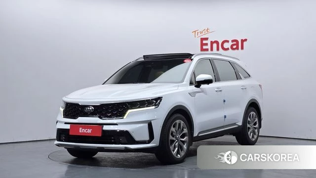 Kia Sorento 4th Generation 2021 Белый из Кореи