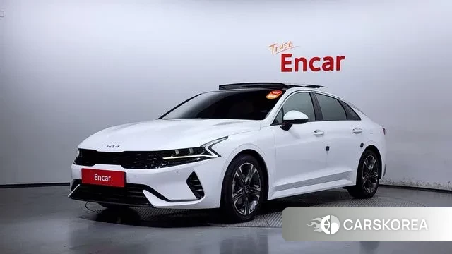 Kia K5 Hybrid 3rd Generation 2023 Белый из Кореи