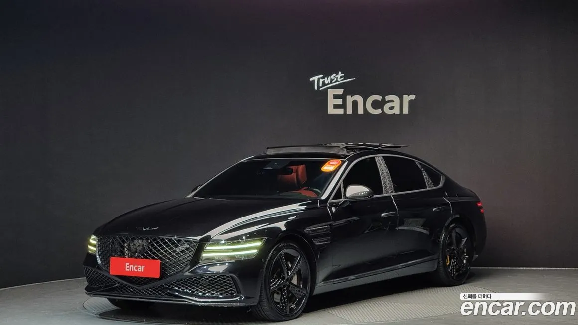 Genesis G80 (RG3) 2022 Черный из Кореи