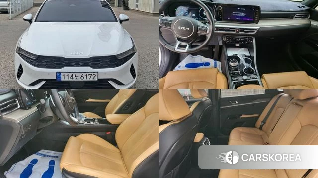 Kia K5 Hybrid 3rd Generation 2023 Белый из Кореи