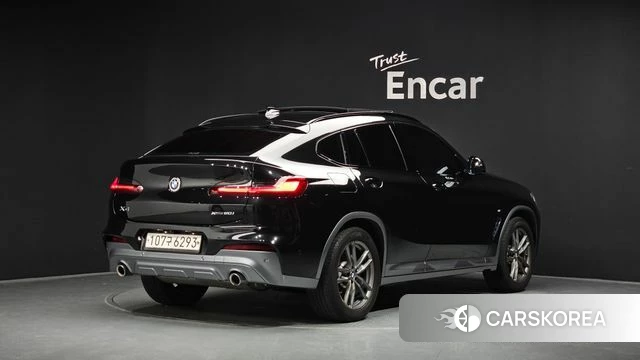 BMW X4 (G02) 2020 Черный из Кореи