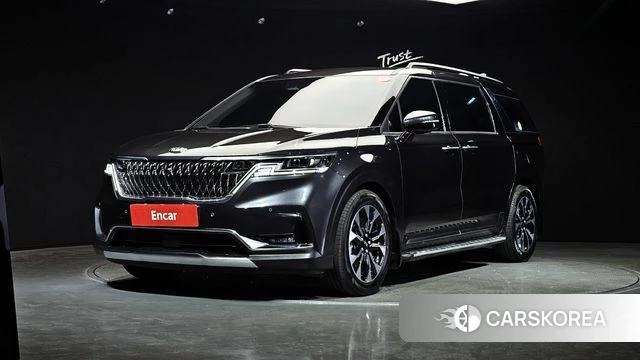 Kia Carnival 4th generation 2021 Серый из Кореи