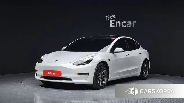 Tesla Model 3 2021 Белый из Кореи