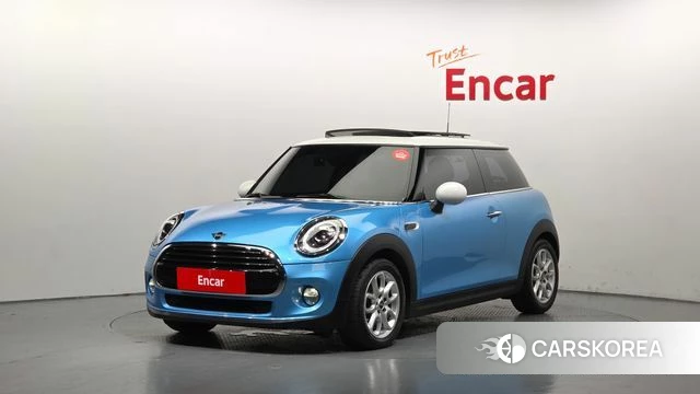 Mini Cooper 2019 Небесно-голубой из Кореи