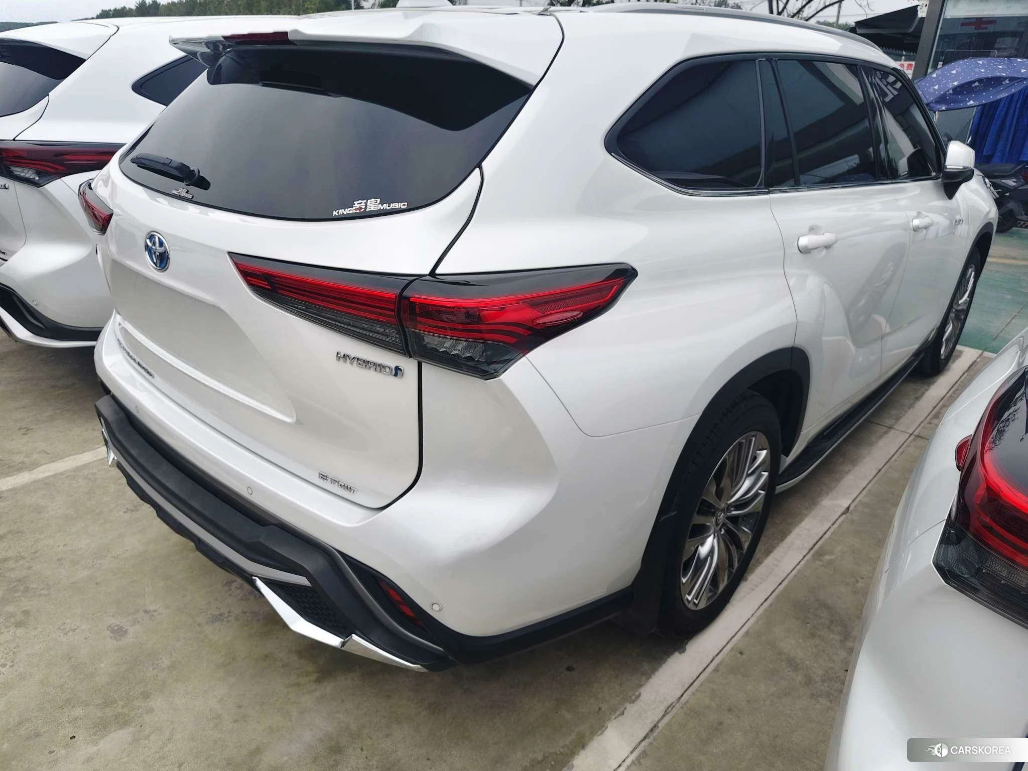 Toyota Highlander 2021 Белый из Китая