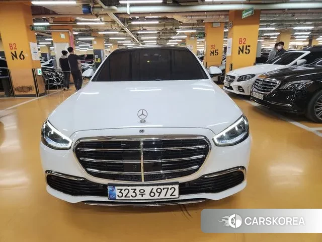 Mercedes-Benz S-Class W223 2025 Белый из Кореи