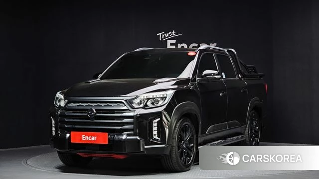 Ssangyong The New Rexton Sport 2022 Черный из Кореи