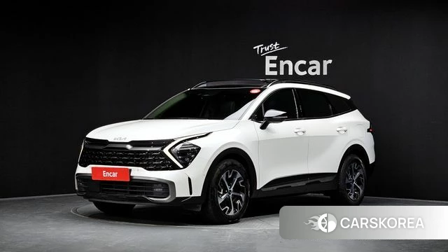 Kia Sportage 5th Generation Hybrid 2022 Белый из Кореи