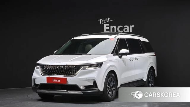 Kia Carnival 4th generation 2023 Белый из Кореи