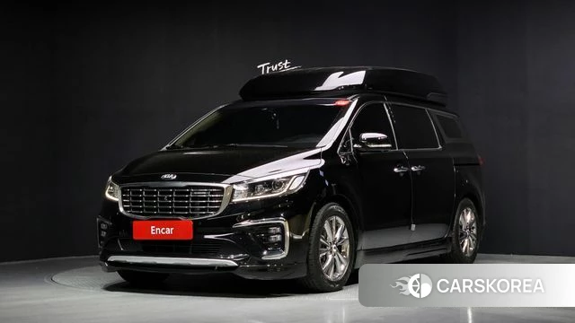 Kia The New Carnival 2019 Черный из Кореи