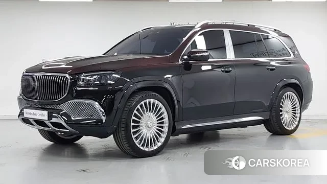 Mercedes-Benz GLS - Class X167 2022 Черный двухцветный из Кореи