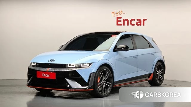 Hyundai Ionic 5 2024 Небесно-голубой из Кореи