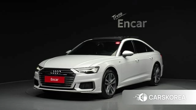 Audi A6 (C8) 2023 Белый из Кореи