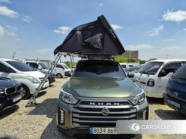 Ssangyong The New Rexton Sports Cannes 2023 Светло-зеленый из Кореи
