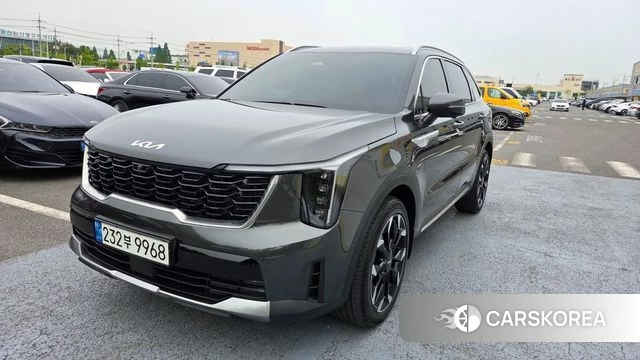 Kia The New Sorento 4th Generation 2023 Серый из Кореи