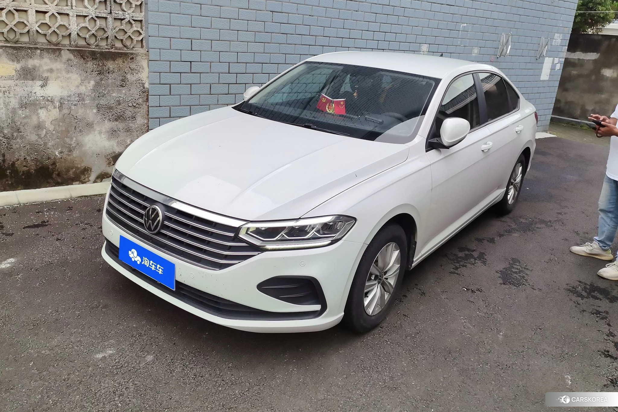Volkswagen Lavida 2023 Белый из Китая