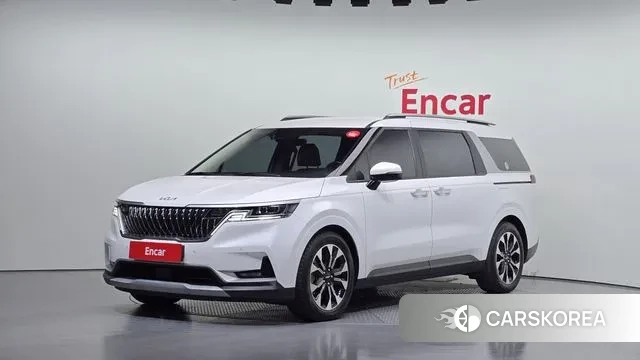 Kia Carnival 4th generation 2021 Белый из Кореи