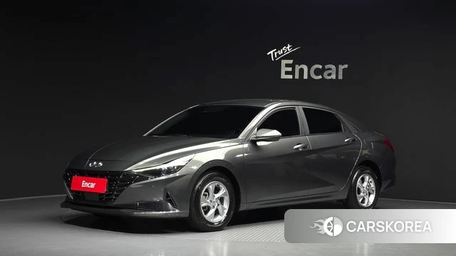 Hyundai Avante (CN7) 2021 Серый из Кореи