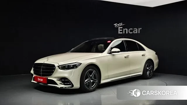 Mercedes-Benz S-Class W223 2022 Белый из Кореи